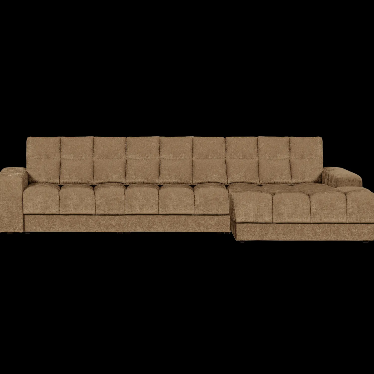 Hoekbanken-WOOOD Second Date Chaise Longue Sand