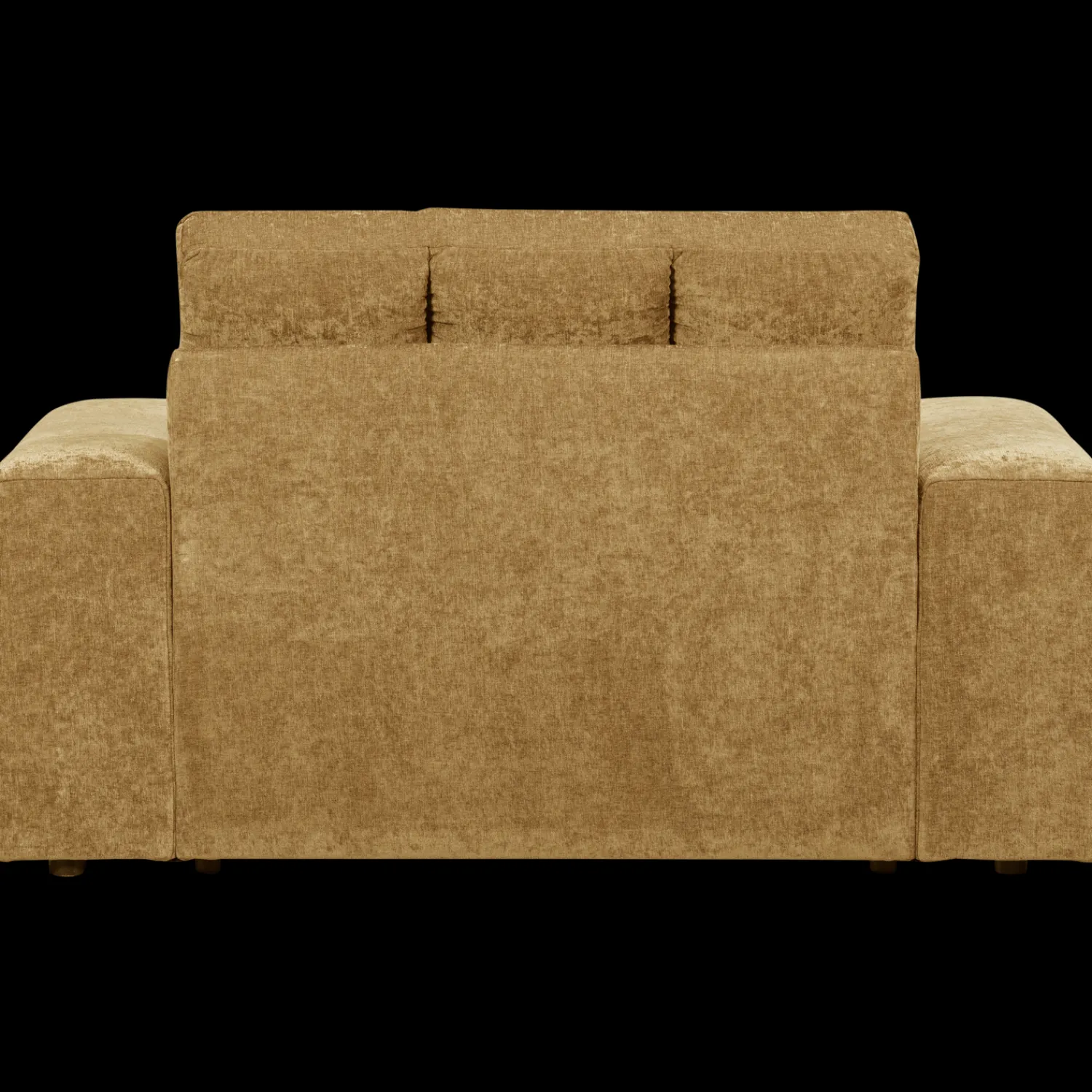 Loveseats-WOOOD Second Date Loveseat Gold