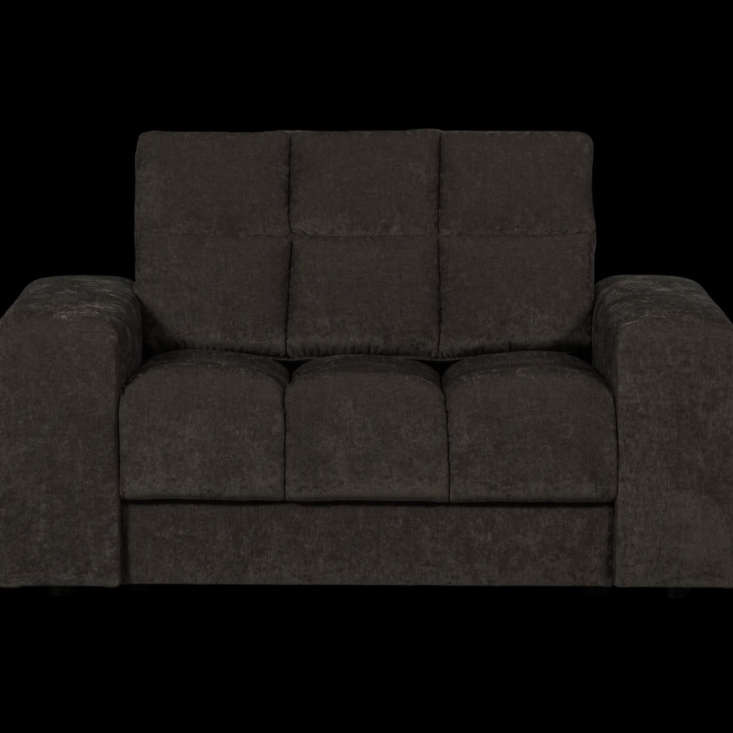 Loveseats-WOOOD Second Date Loveseat Anthracite