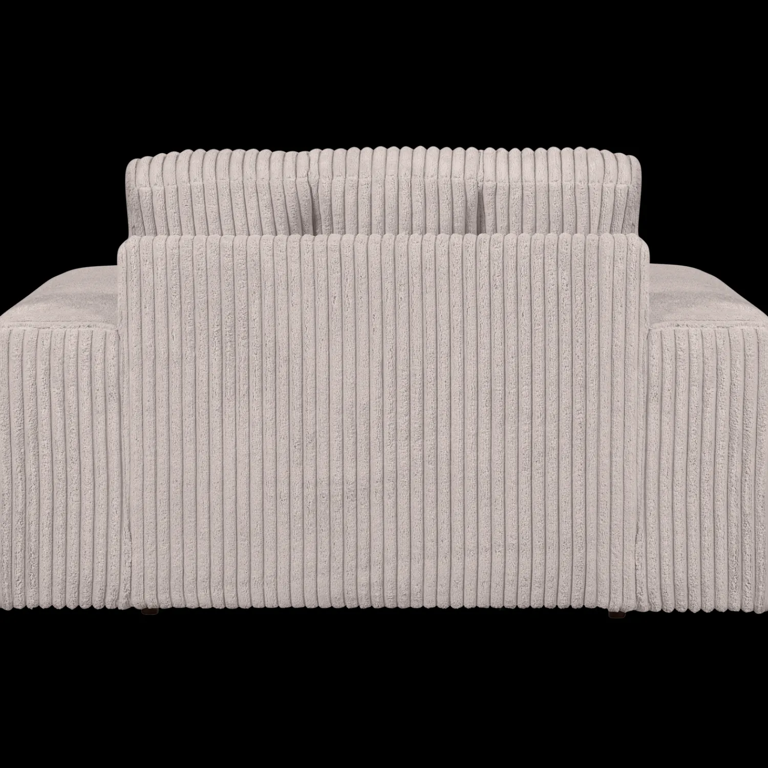 Loveseats-WOOOD Second Date Rib Loveseat Natural