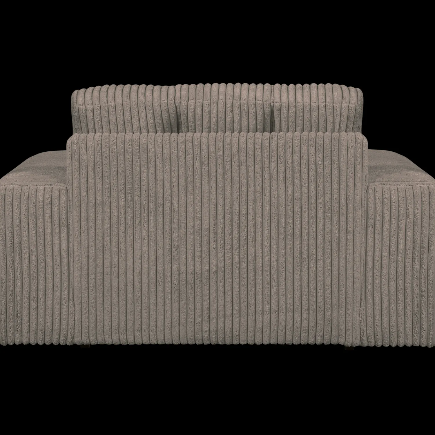 Loveseats-WOOOD Second Date Rib Loveseat Mud