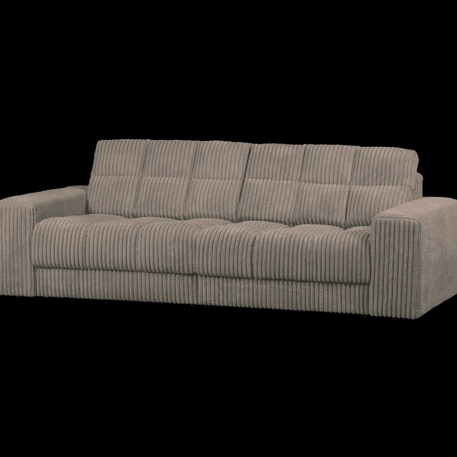 Zitbanken-WOOOD Second Date Rib 2-Zitsbank Mud