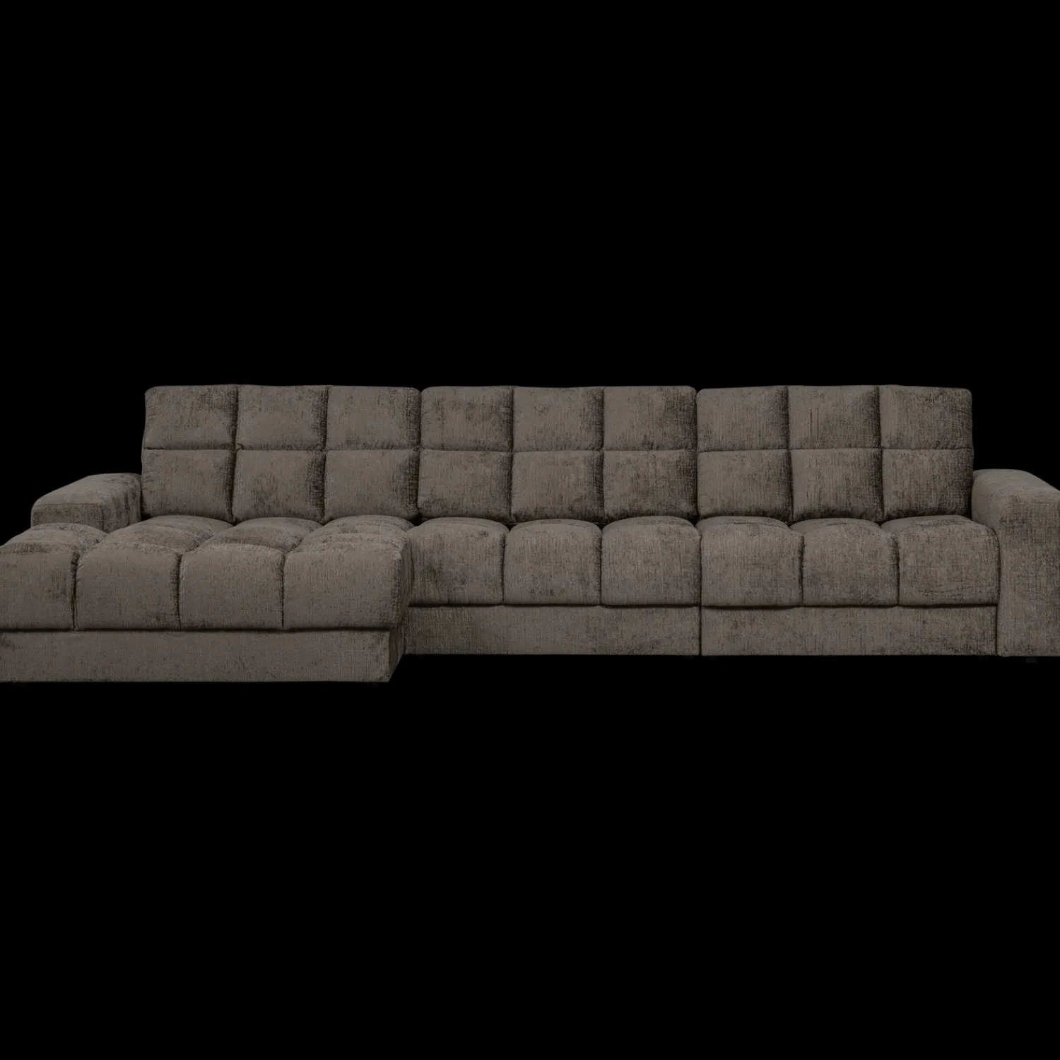 Hoekbanken-WOOOD Second Date Velvet Chaise Lounge Mountain