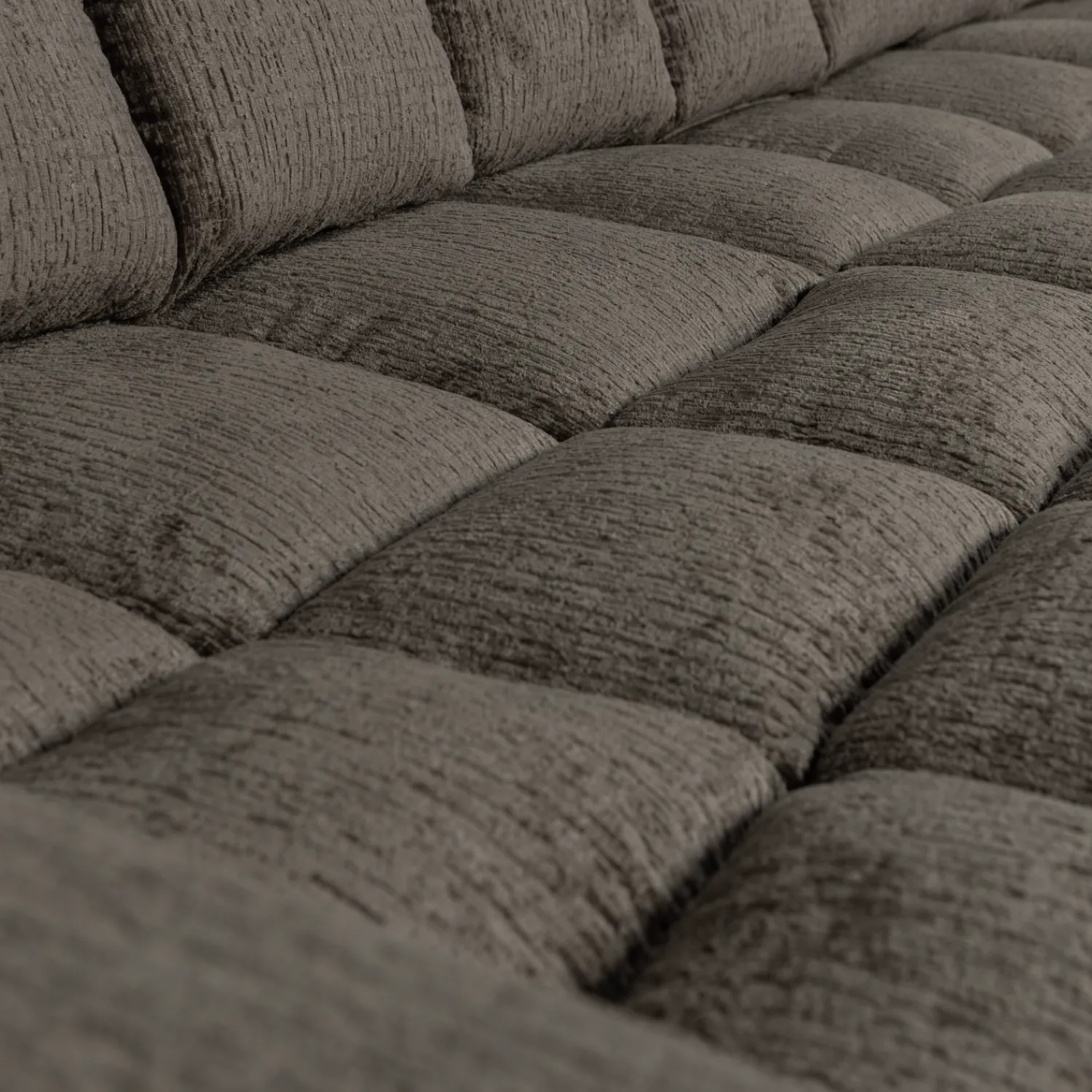 Hoekbanken-WOOOD Second Date Velvet Chaise Longue Mountain