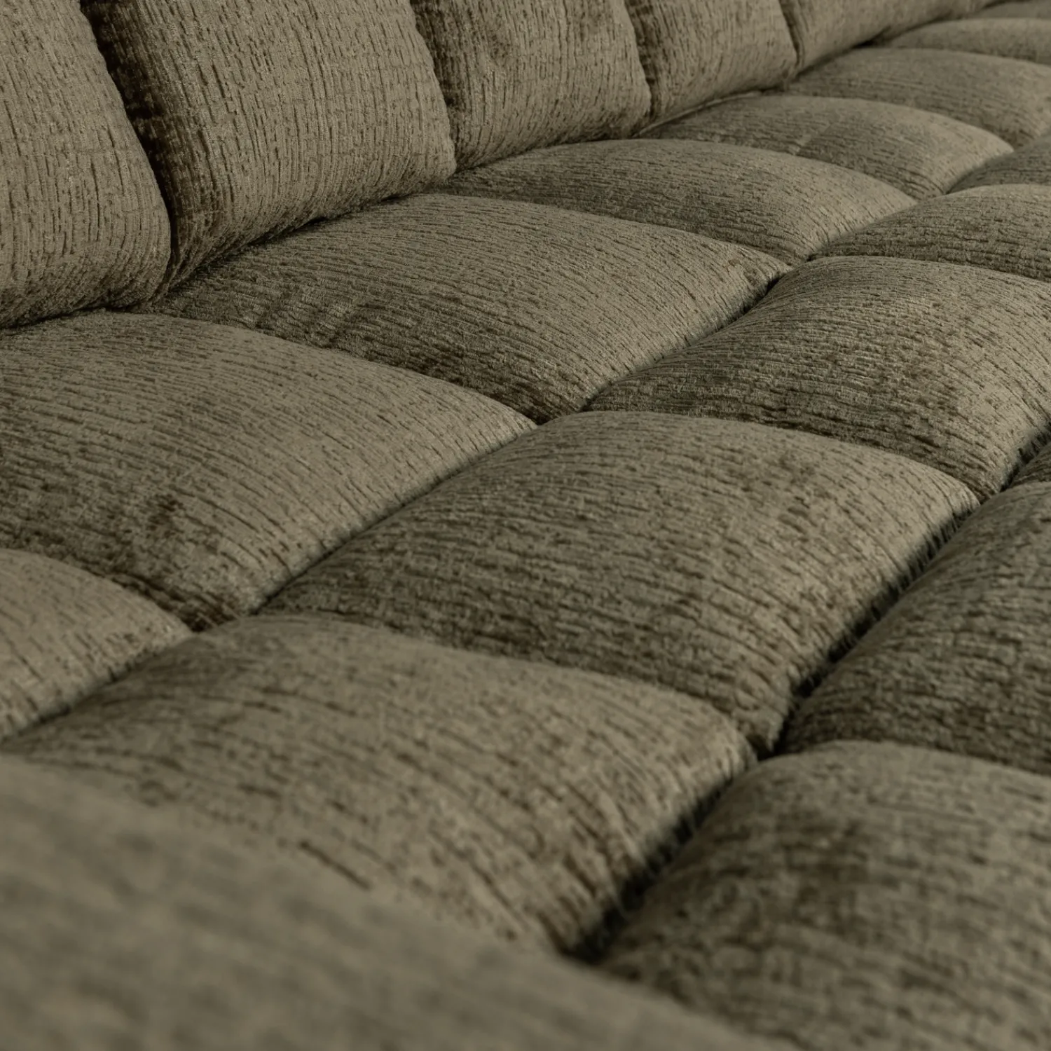 Hoekbanken-WOOOD Second Date Velvet Chaise Longue Bonsai