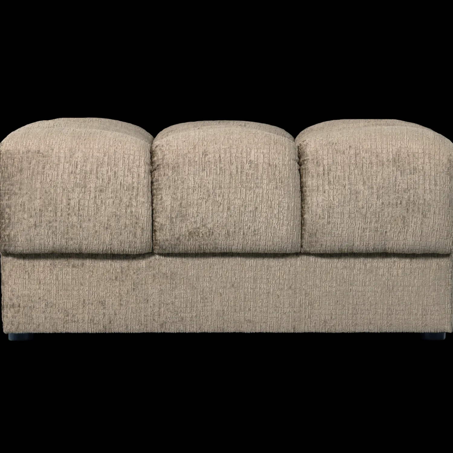 Hockers|Poefs-WOOOD Second Date Velvet Hocker Wheatfield