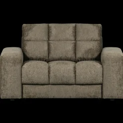 Loveseats-WOOOD Second Date Velvet Loveseat Bonsai