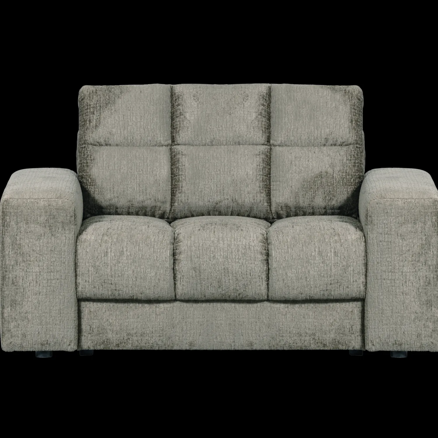 Loveseats-WOOOD Second Date Velvet Loveseat Frost