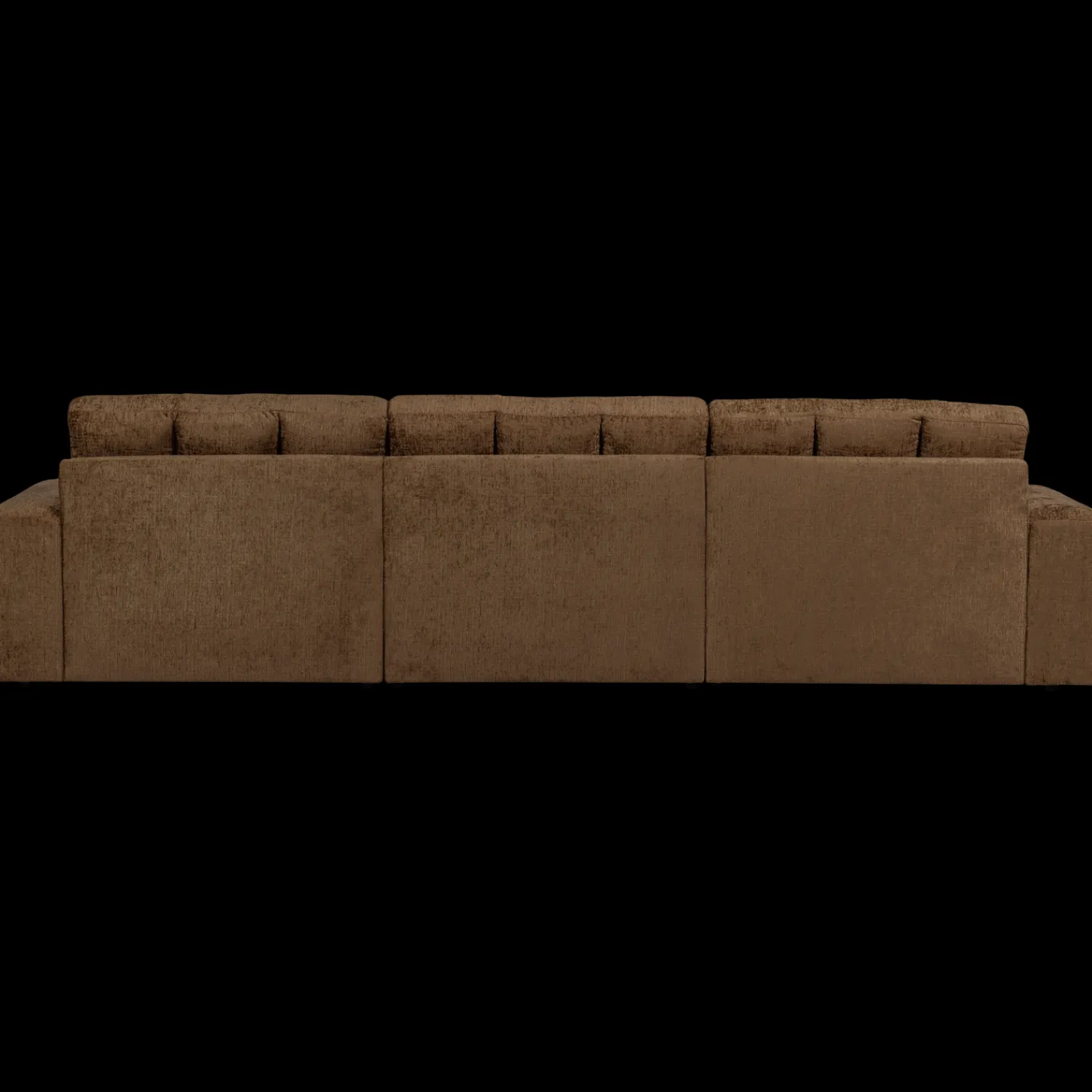 Zitbanken-WOOOD Second Date Velvet 3-Zitsbank Brass
