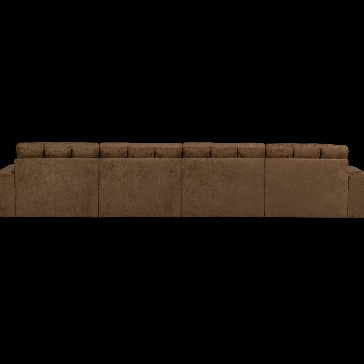 Zitbanken-WOOOD Second Date Velvet 4-Zitsbank Brass