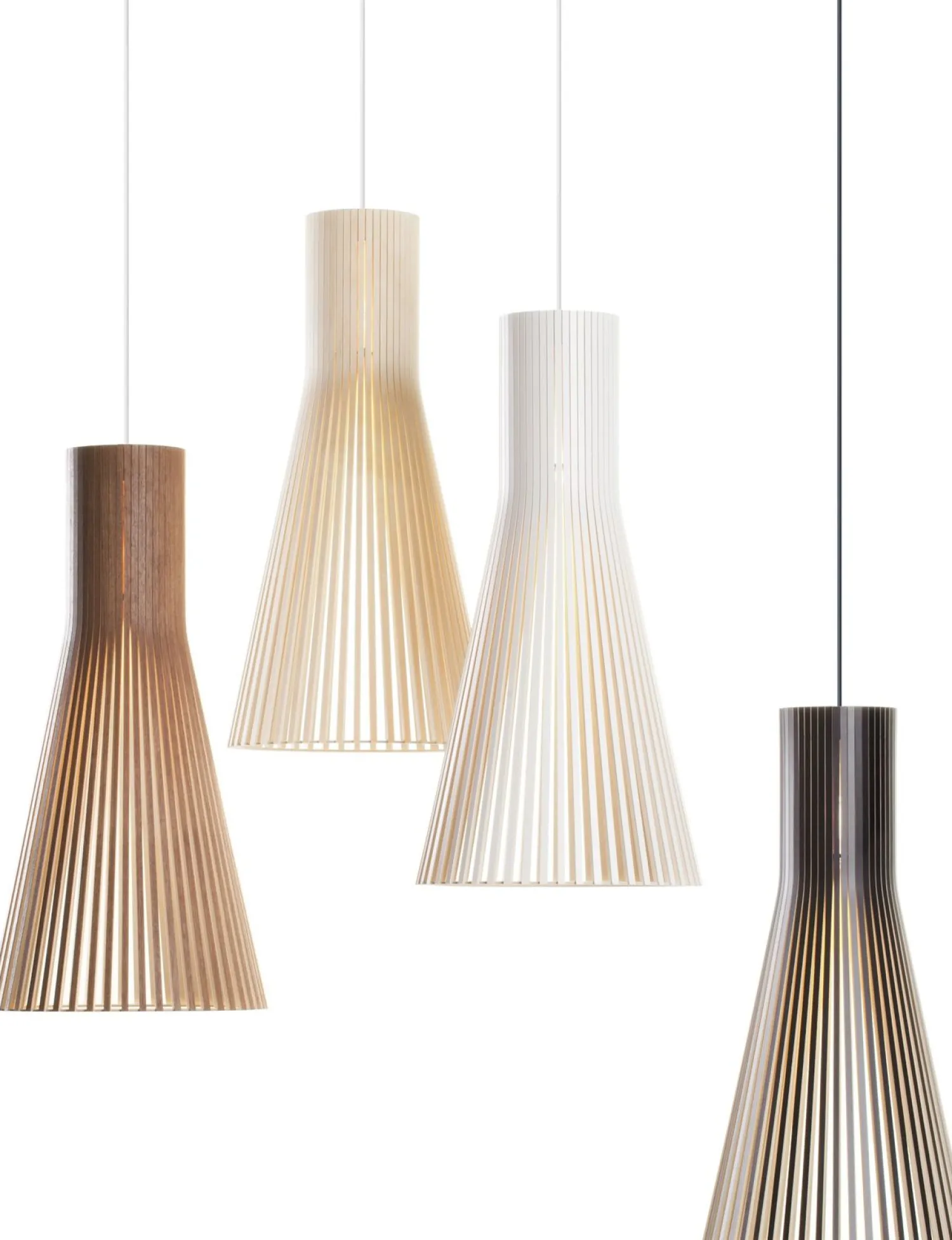 Design Hanglampen|Design Hanglampen-Secto Design Secto 4200 Hanglamp Birch
