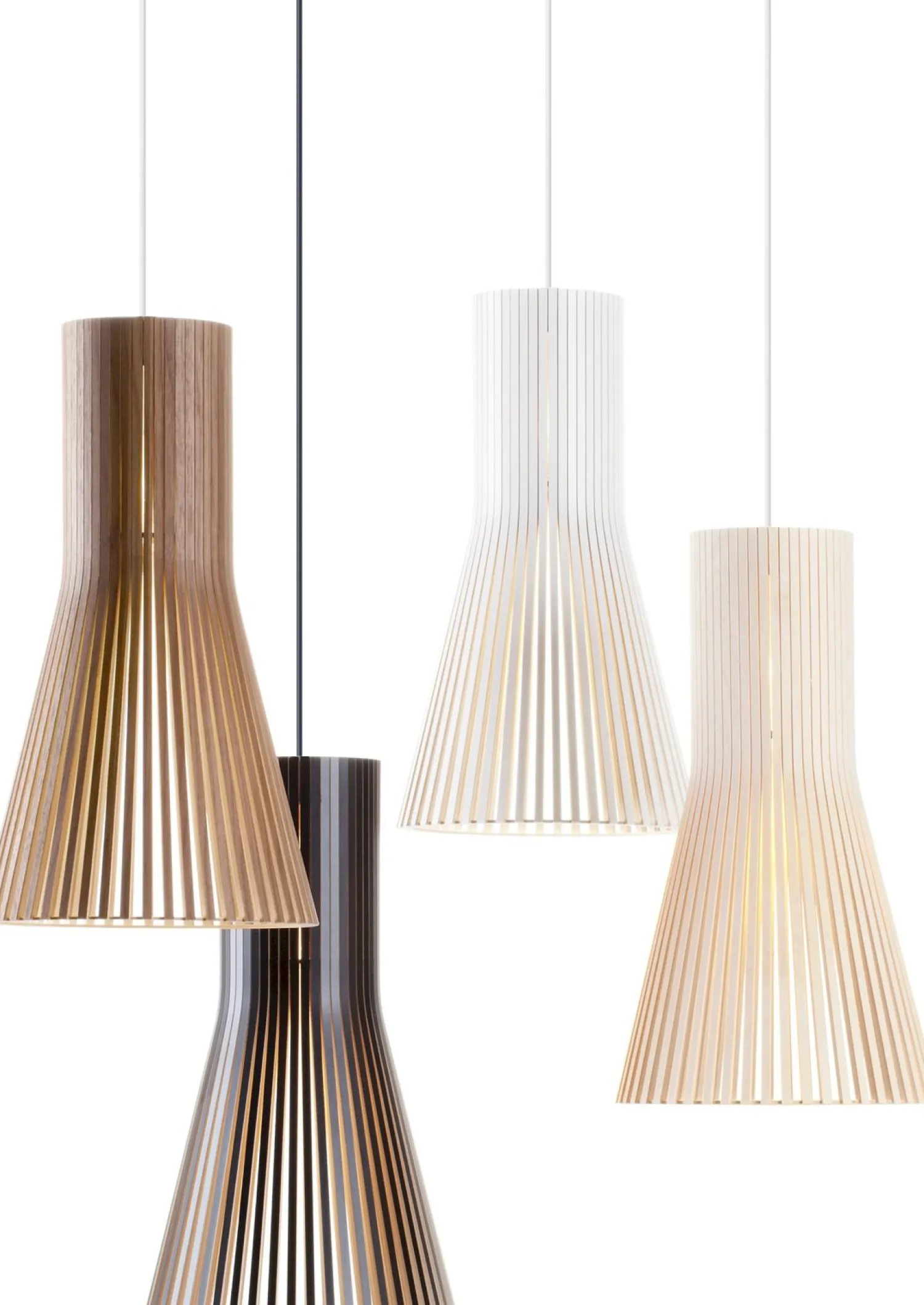 Design Hanglampen|Design Hanglampen-Secto Design Secto 4201 S Hanglamp Birch
