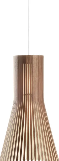 Design Hanglampen|Design Hanglampen-Secto Design Secto 4201 S Hanglamp Walnut