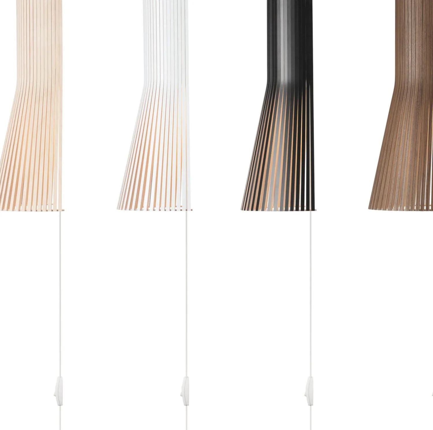 Design Wandlampen|Wandlampen-Secto Design Secto 4231 Wandlamp Black