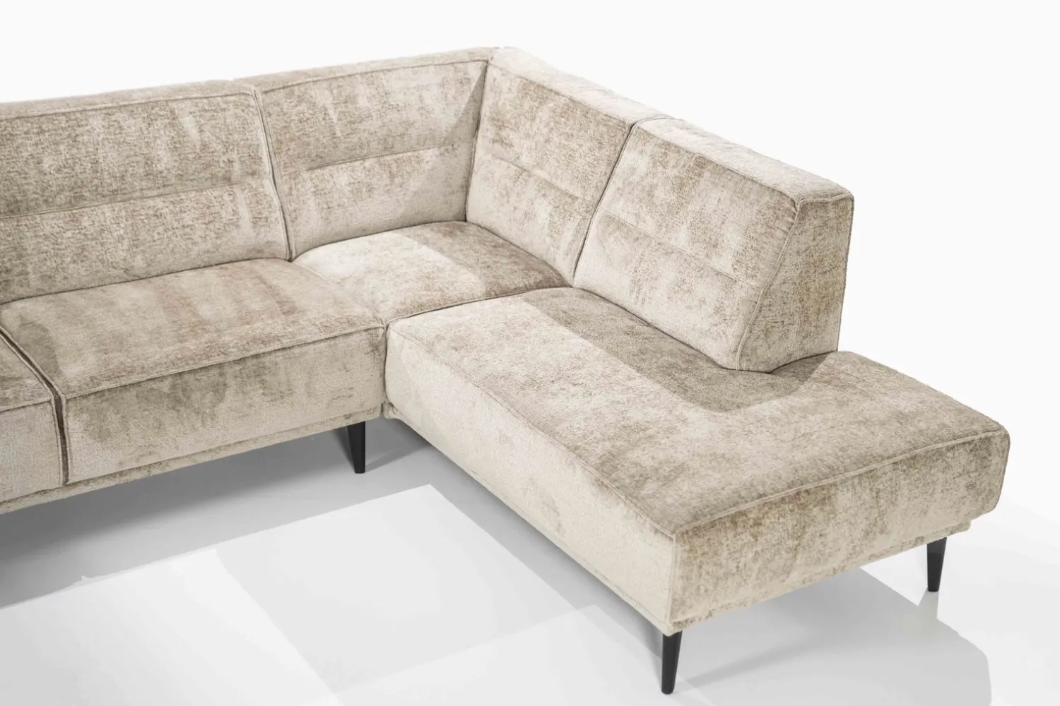 U-Banken|Elementenbanken-Sevn Sef Hoekbank Beige. Naturel