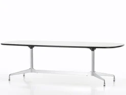 Houten Eettafels-Vitra Segmented Eettafel Bruin