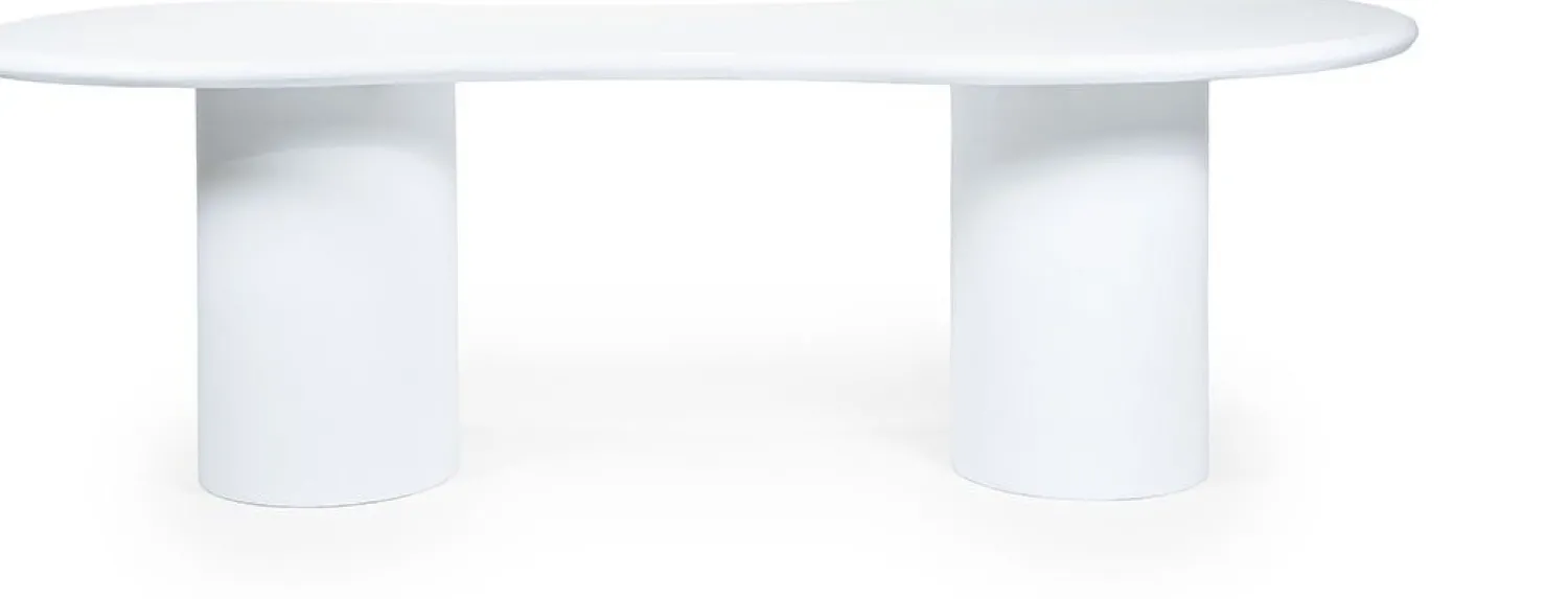 Organische Eettafels-By Boo Seki Eettafel Wit