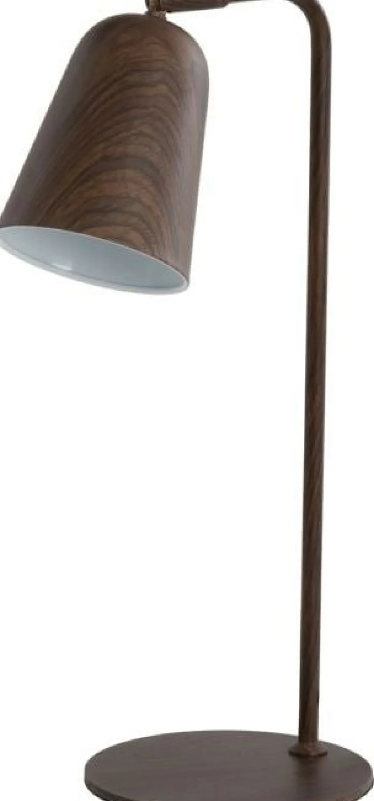 Moderne Tafellampen|Tafellampen-Trendhopper Selamo Tafellamp Houtprint Donkerbruin