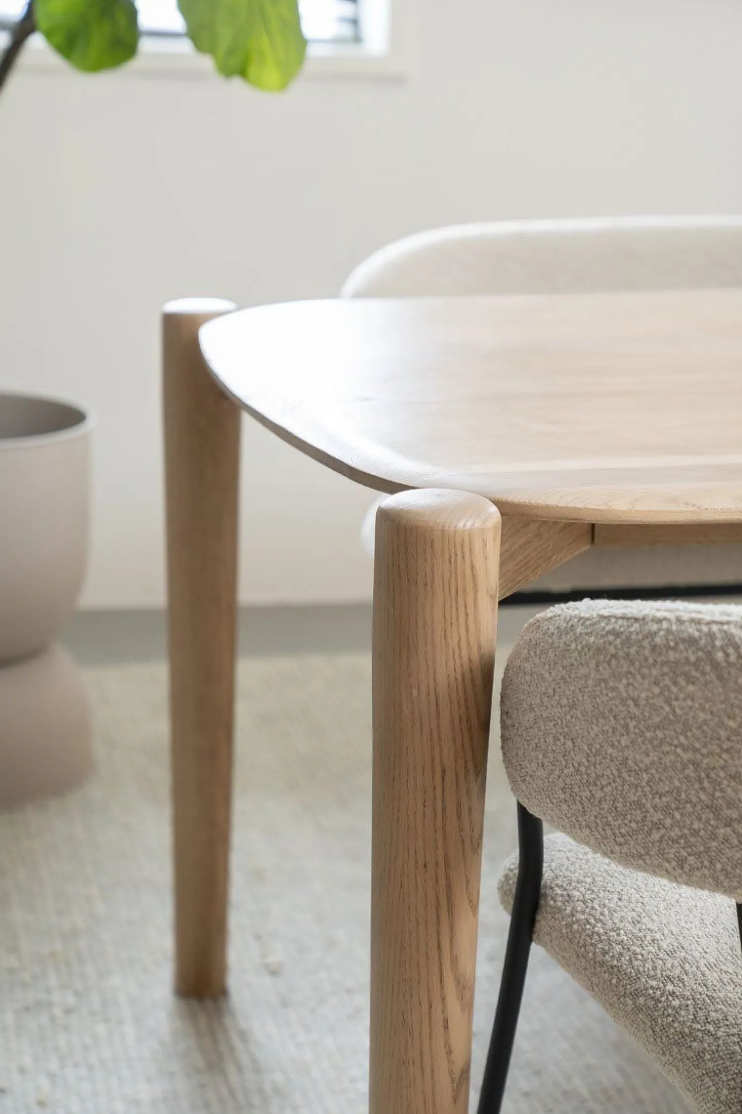 Houten Eettafels-Eleonora Selbu Eettafel Naturel
