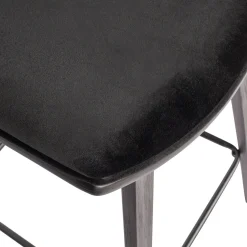 Stoffen Barkrukken-WOOOD Senn Barkruk Black