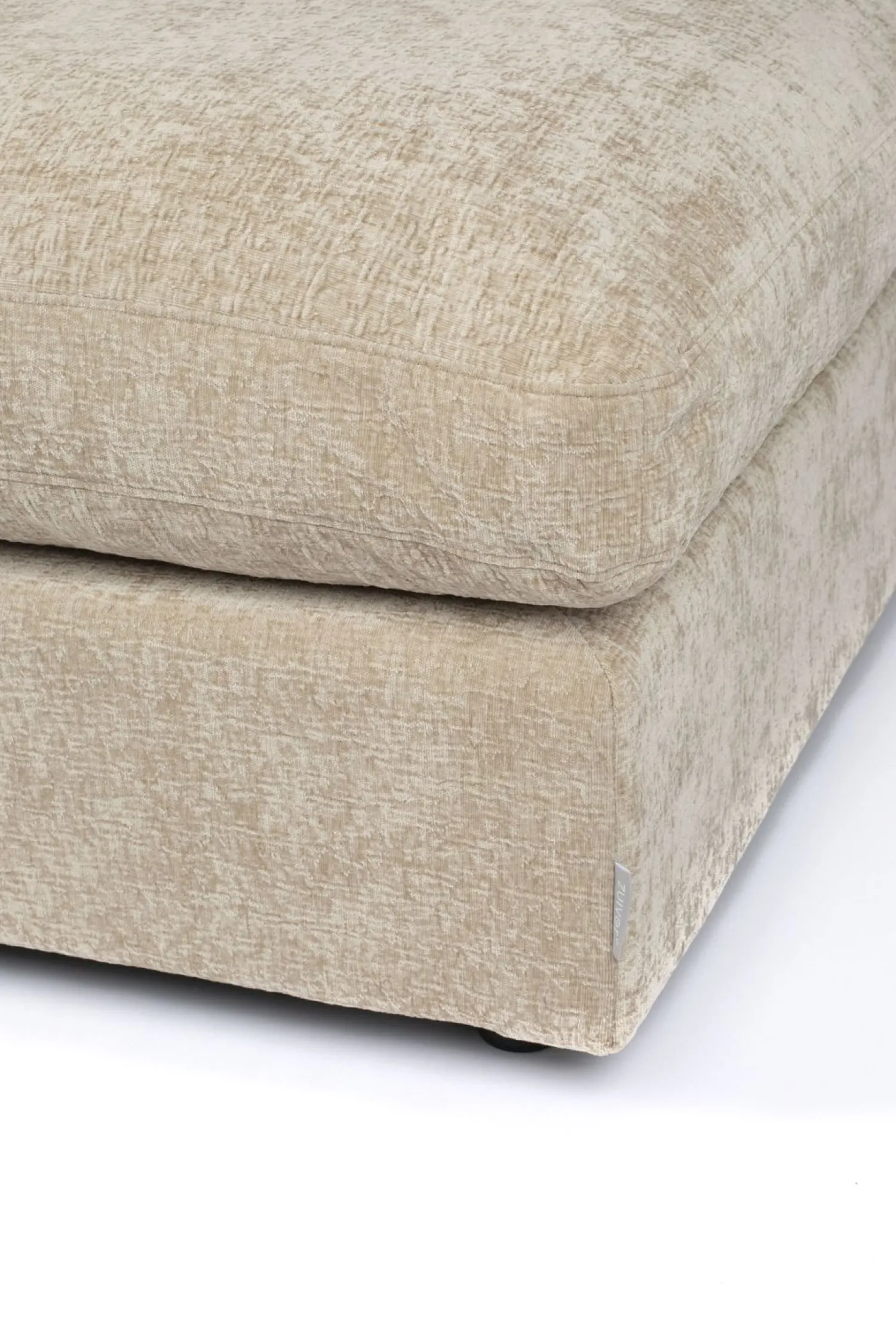 Hockers|Poefs-Zuiver Sense Soft Hocker Nature
