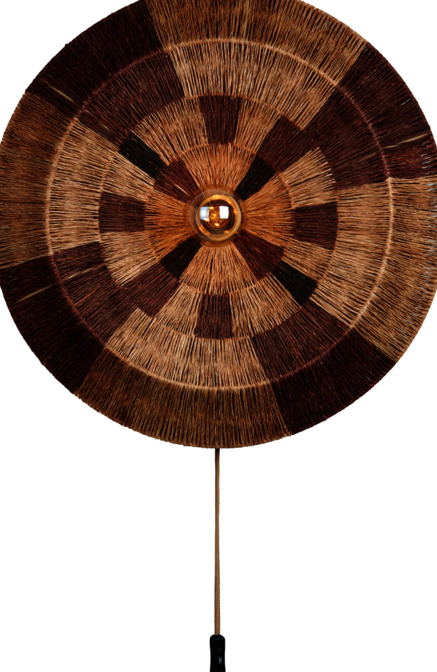 Wandlampen|Wandlampen-Good&Mojo Serengeti L Wandlamp Brown, Natural