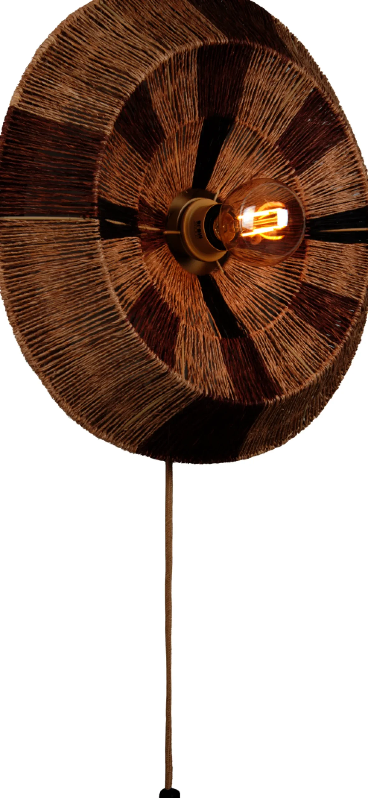 Wandlampen|Wandlampen-Good&Mojo Serengeti S Wandlamp Brown, Natural