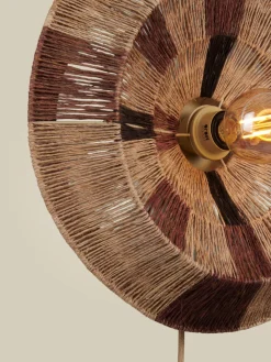 Wandlampen|Wandlampen-Good&Mojo Serengeti S Wandlamp Brown, Natural