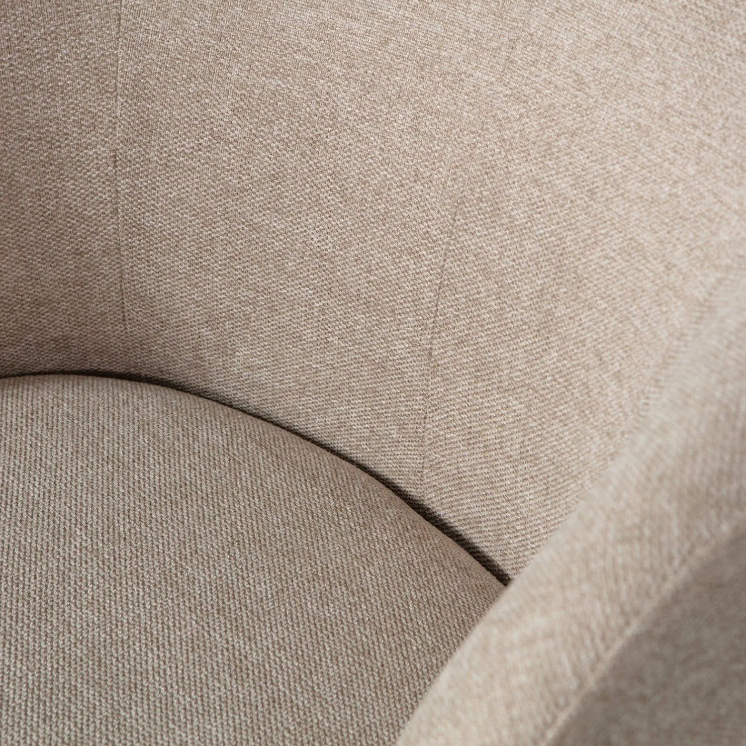 Draaifauteuils-WOOOD Serra Draaifauteuil Sand