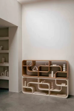 Vakkenkasten|Vakkenkasten-Zuiver Seven Vakkenkast Naturel