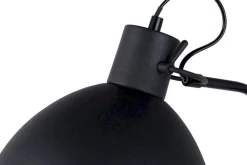 Industriële Vloerlampen|Vloerlampen-Lucide Shadi Vloerlamp Zwart