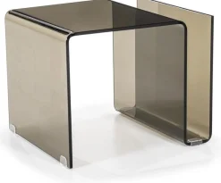 Glazen Bijzettafels-By Boo Shadow Bijzettafel Brown