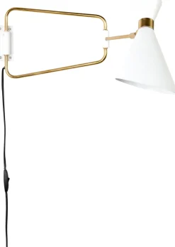 Wandlampen|Wandlampen-Zuiver Shady Wandlamp White