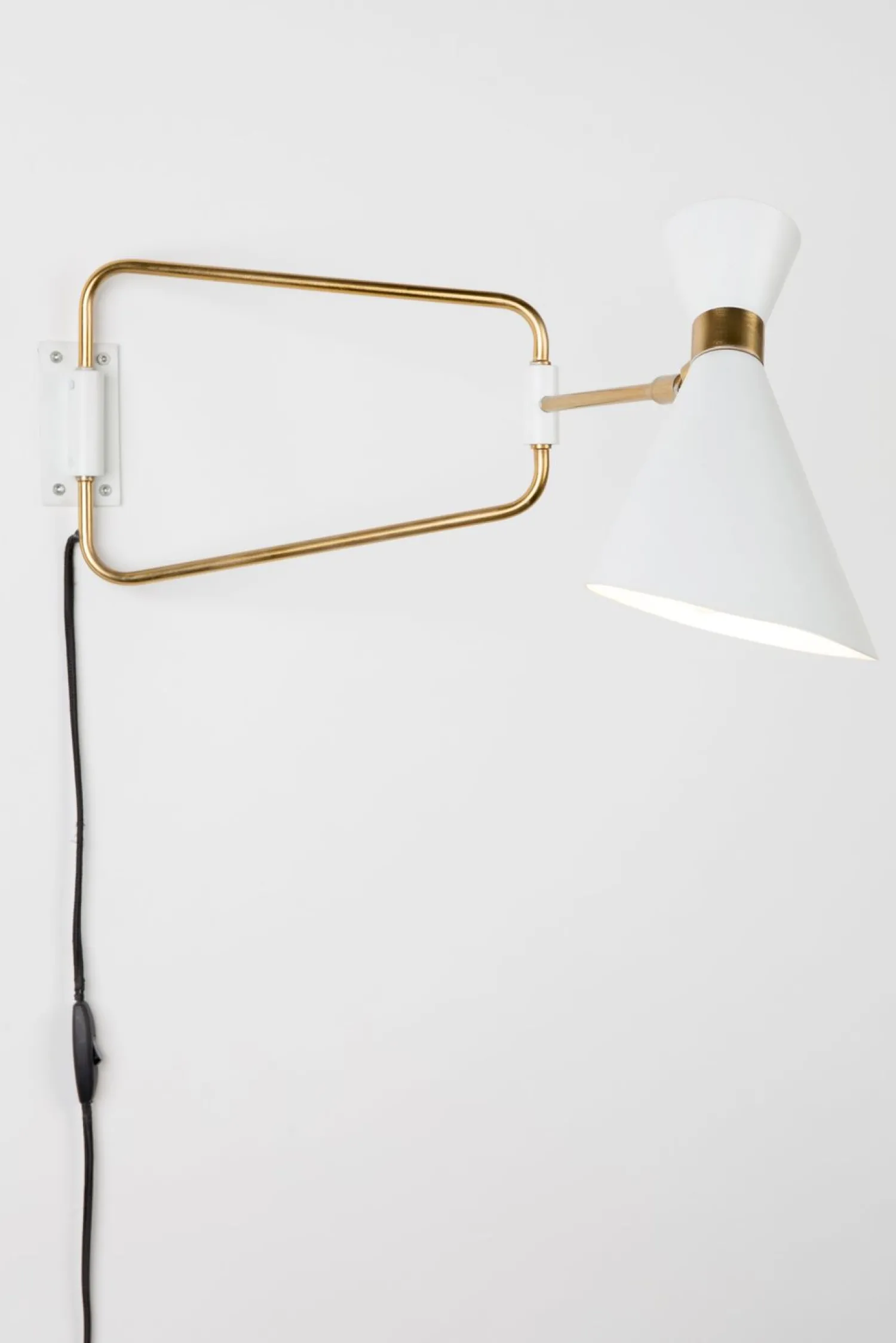Wandlampen|Wandlampen-Zuiver Shady Wandlamp White