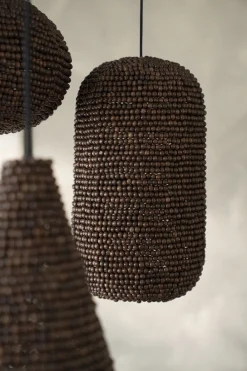 Hanglampen|Hanglampen-By Boo Shanga 3 Hanglamp Brown