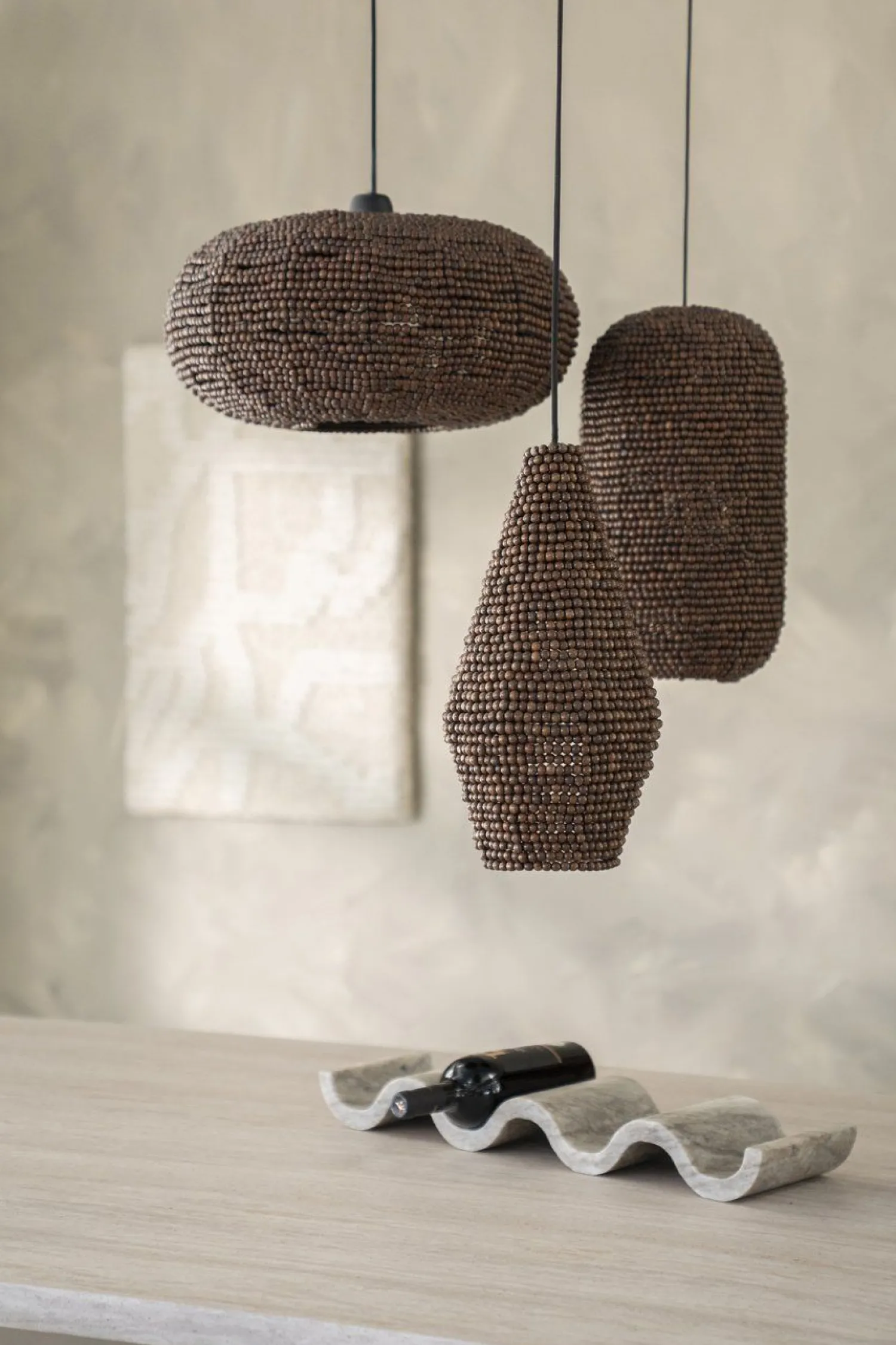 Hanglampen|Hanglampen-By Boo Shanga 2 Hanglamp Brown