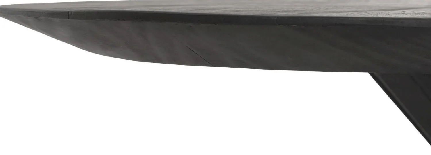 Houten Eettafels|Ovale Eettafels-DTP Home Shape Ovaal Eettafel Zwart