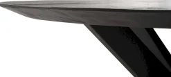Houten Eettafels|Ronde Eettafels-DTP Home Shape Rond Eettafel Zwart