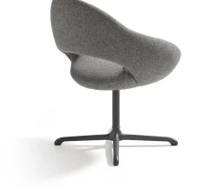 Eetkamerstoelen Met Armleuning|Design Stoelen-Artifort Shark Eetkamerstoel Grijs