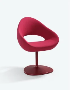 Eetkamerstoelen Met Armleuning|Design Stoelen-Artifort Shark Eetkamerstoel Grijs