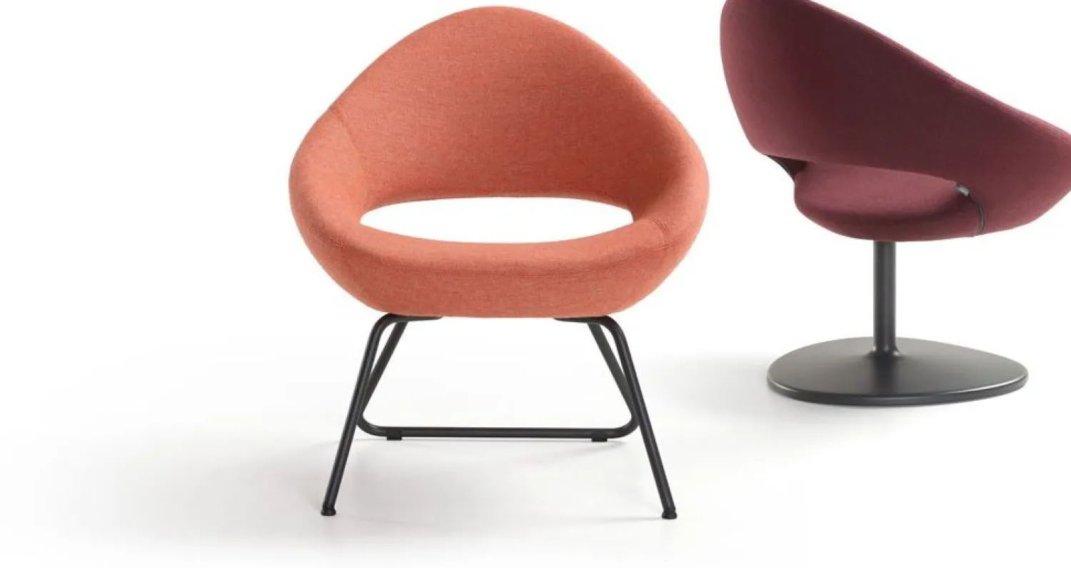 Design Fauteuils-Artifort Shark Lounge Fauteuil Grijs
