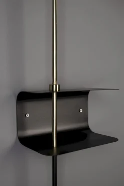 Wandlampen|Wandlampen-Dutchbone Shaw Wandlamp Black