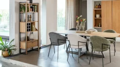 Houten Eettafels|Rechthoekige Eettafels-Henders en Hazel Shimanto Eettafel Naturel