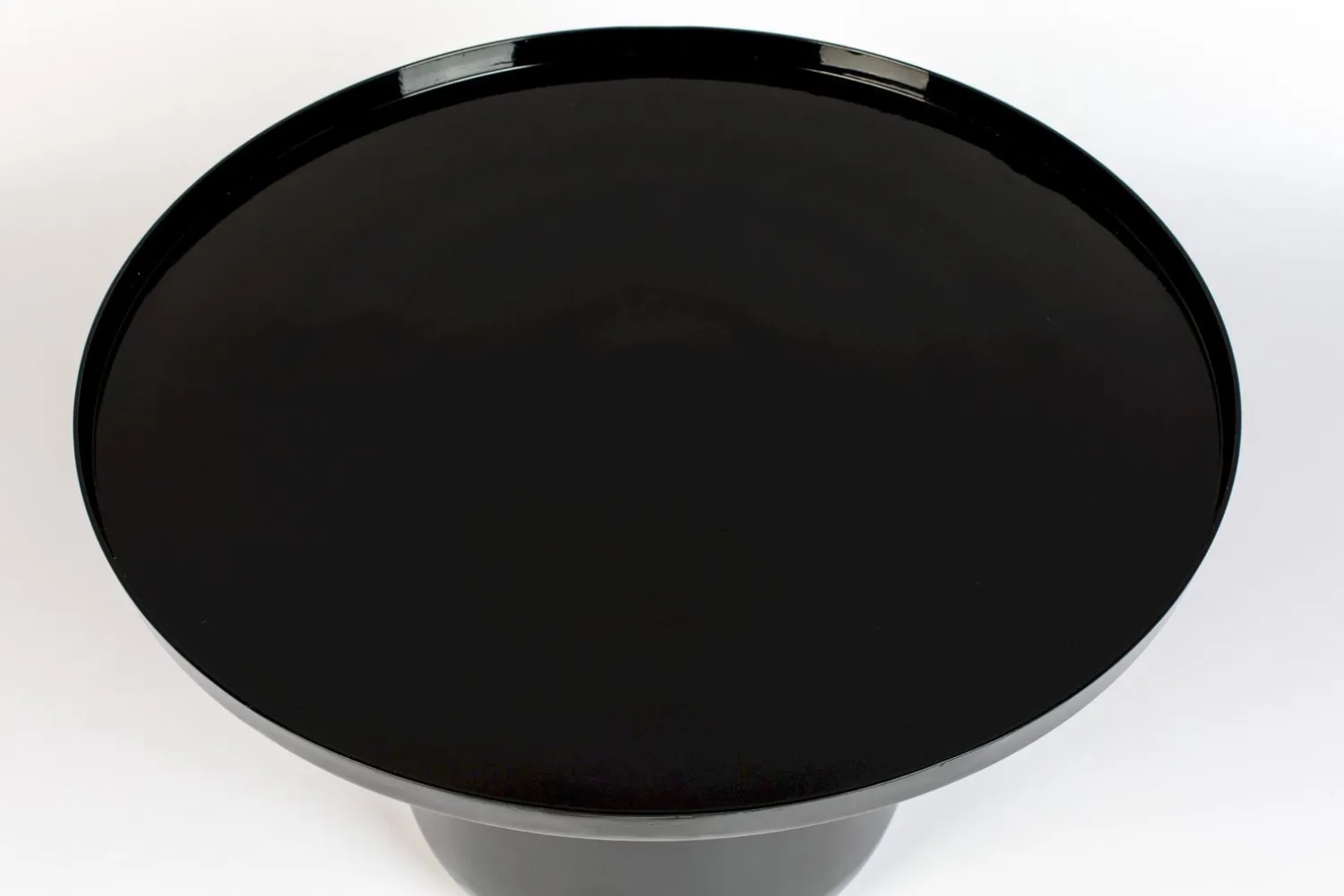 Ronde Salontafels-Zuiver Shiny Bomb Salontafel Zwart