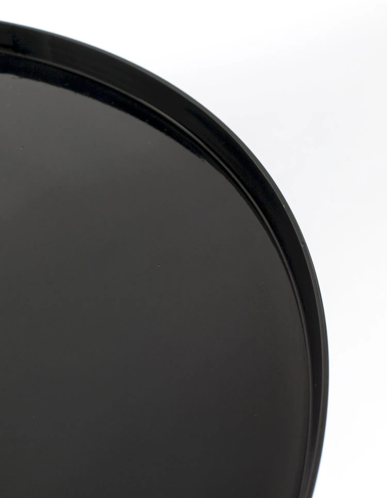 Ronde Salontafels-Zuiver Shiny Bomb Salontafel Zwart