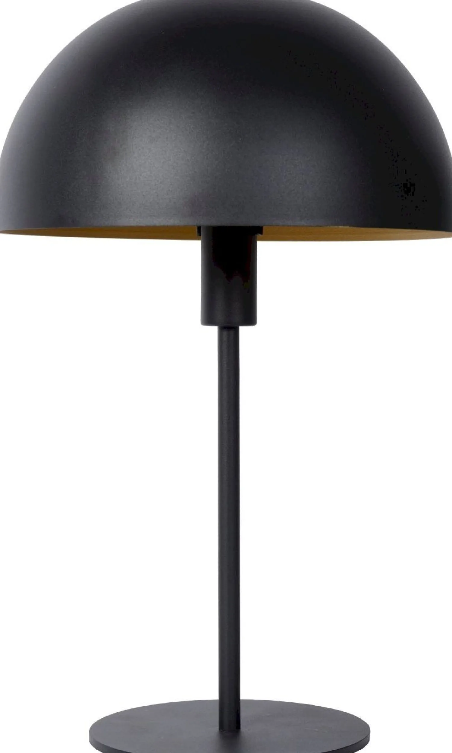 Tafellampen|Tafellampen-Lucide Siemon Tafellamp Zwart, Goud