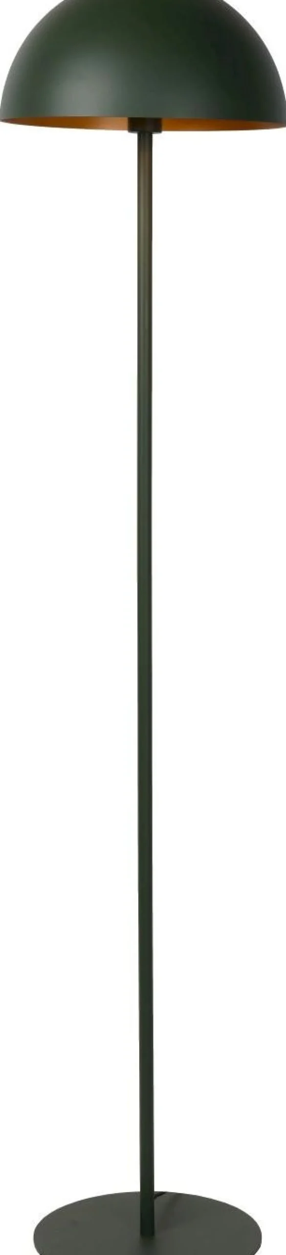 Vloerlampen|Vloerlampen-Lucide Siemon Vloerlamp Groen, Goud