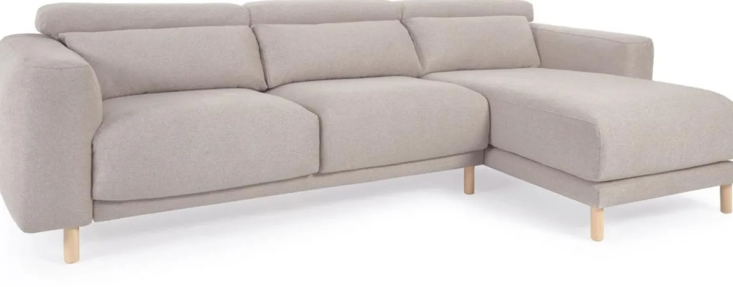 Zitbanken-Kave Home Singa 3-Zitsbank Beige