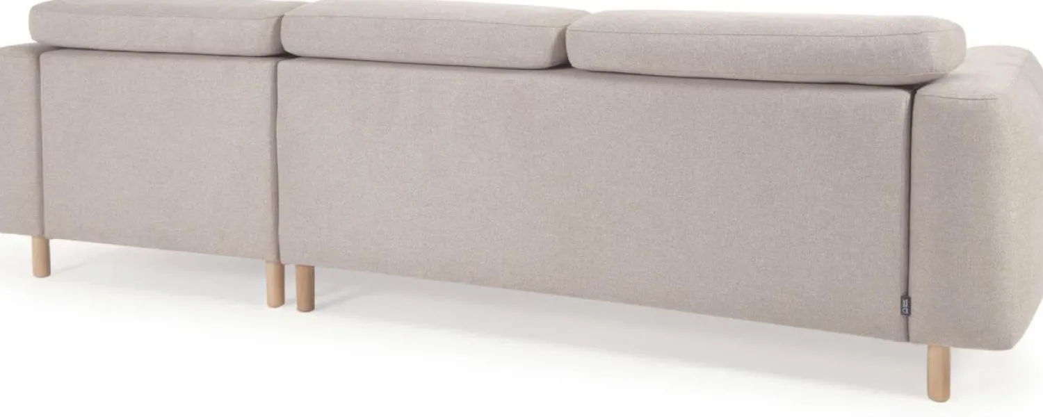 Zitbanken-Kave Home Singa 3-Zitsbank Beige