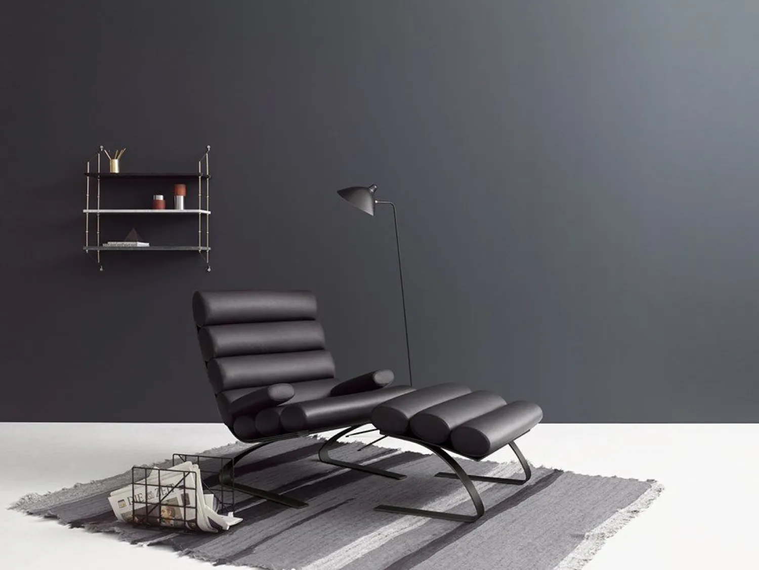 Leren Fauteuils|Design Fauteuils-COR Sinus Fauteuil Bruin